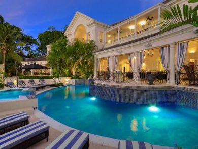 Magnificent Barbados Luxury  10 Bedroom Vacation Villa Beachfront