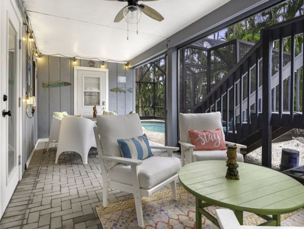 Short Walk to Beach Captiva Island Four Bedroom Vacation Rental