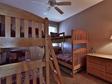 Bedroom 7 with two sets of bunk beds Bedroom 7 with two sets of bunk beds
