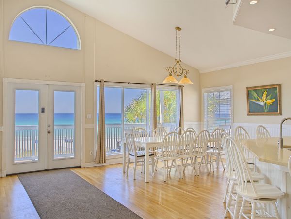 Miramar Beach Six Bedroom Posh Vacation Pool Home on Beach