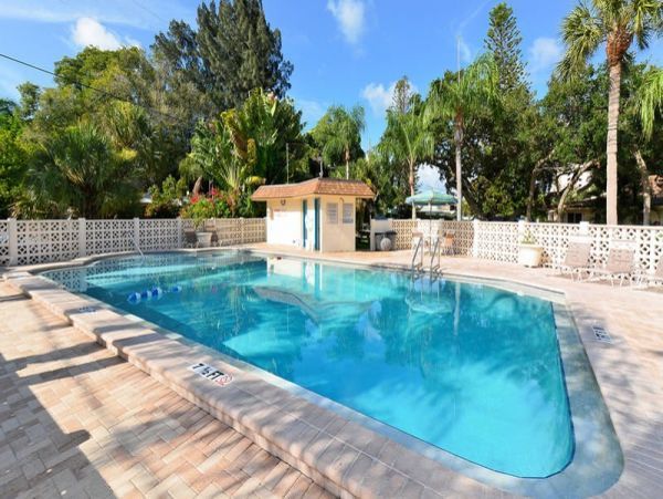 Siesta Key Two Bedroom Vacation Rental Steps from Beach