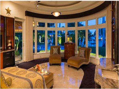 Beautiful view from the master bedroom