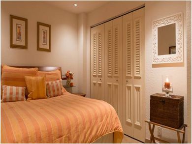 Bedroom 1 with a queen bed