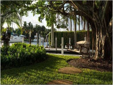 Beautifully landscaped