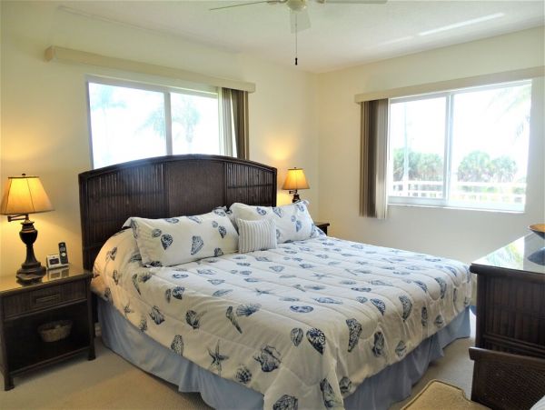 Private Lanai/Patio at this Two Bedroom Siesta Key Condo