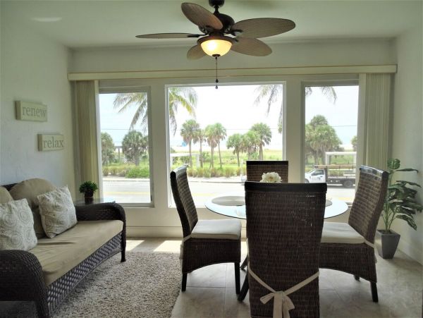 Private Lanai/Patio at this Two Bedroom Siesta Key Condo