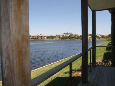 Lake front porch