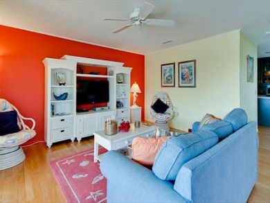 Flat Screen TV in Living Area