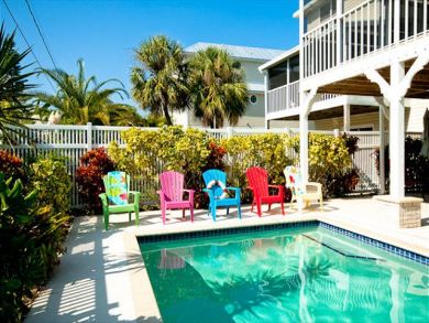 Poolside Sitting Area