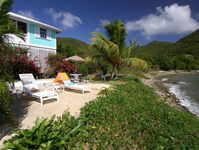 Water front lounging area