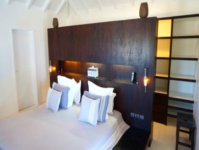 Master bedroom with king bed