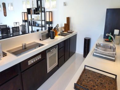 Fully equipped kitchen