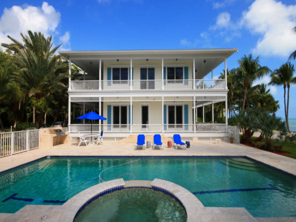 Florida Keys Five Bedroom Beach House With Private Pool
