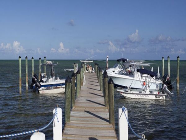 Florida Keys One Bedroom Ocean View and Boat Dock Sleeps 2