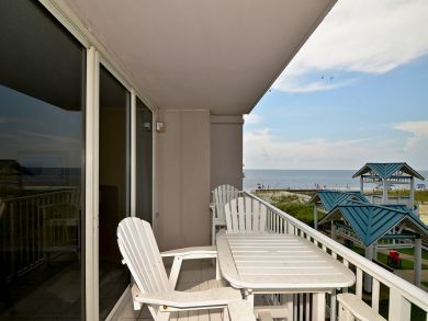 Balcony with outdoor furniture Balcony with outdoor furniture
