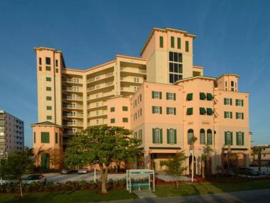 Front view of complex
