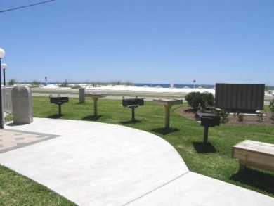 Shared grill area