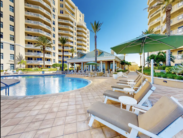 Clearwater Gulf View Beach Condo with Great Resort Amenities