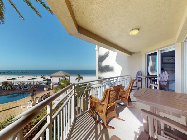 Clearwater Gulf View Beach Condo with Great Resort Amenities