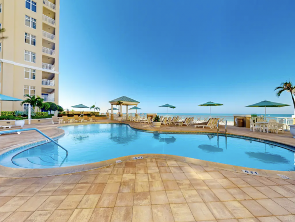 Clearwater Gulf View Beach Condo with Great Resort Amenities