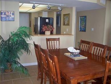 Dining room seats eight Dining room seats eight