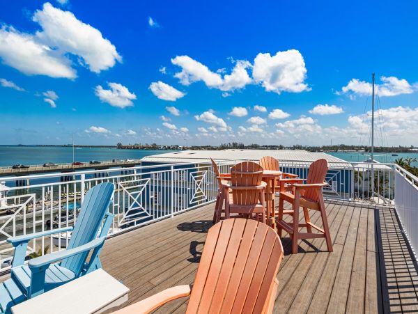 Stunning Gulf and Bay Views Bradenton Rental Roof Top Views