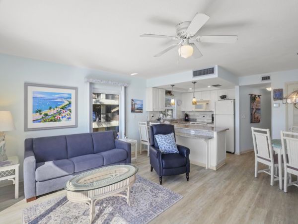 St. Petersburg One Bedroom Gulf View Vacation Condo