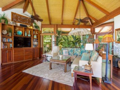 Living Area with Flat Screen TV
