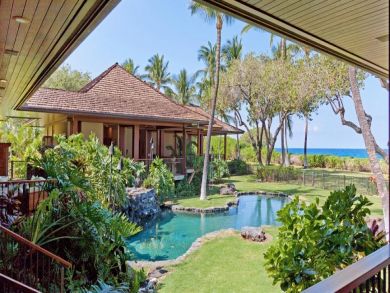 Pool & ocean view from lanai