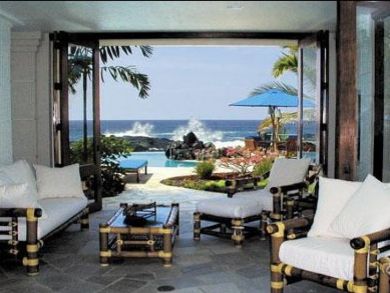 Tropical living area Tropical living area