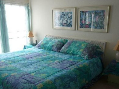 Master bedroom with king bed Master bedroom with king bed