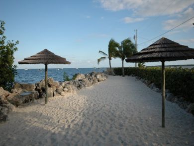 Sunning beach