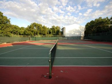 Tennis courts
