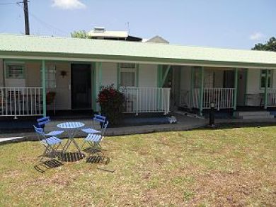 Front of bungalows
