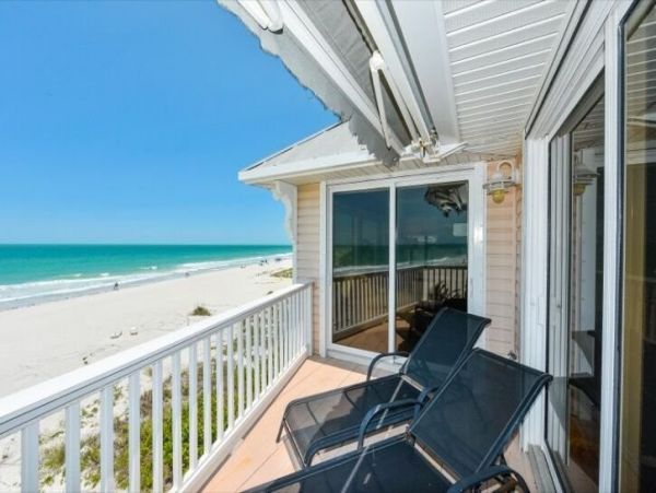 Beachfront Luxury Vacation Home On Holmes Beach Sleeps 6