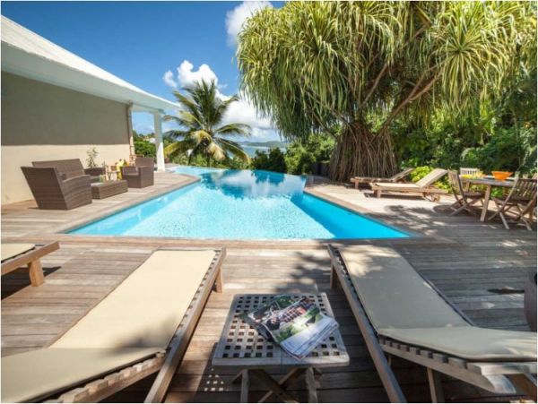 Martinique Luxury Vacation Pool Villa Walk to Beach Sleeps 8