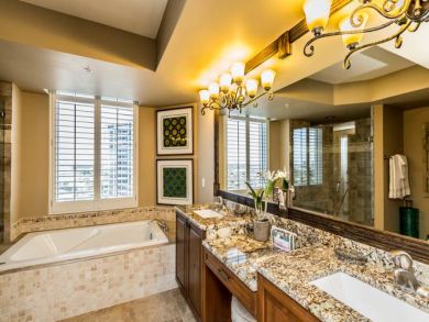 Master Bathroom with Dual Vanity
