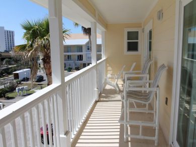 Balcony with outdoor furniture Balcony with outdoor furniture