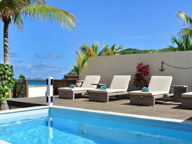 Flamands Beach, St Barts rental villa with private pool