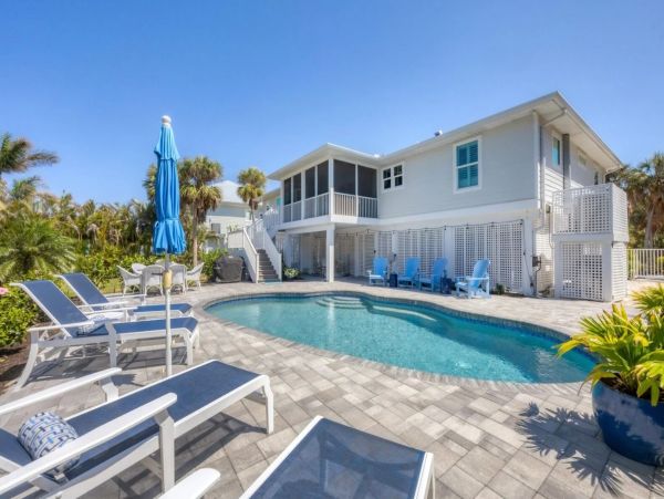 Boca Grande Vacation Rental - Luxury 3-Bedroom South End Retreat with Pool