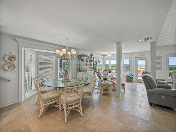 Boca Grande Vacation Rental Town Home Gulf Front Home with Balcony