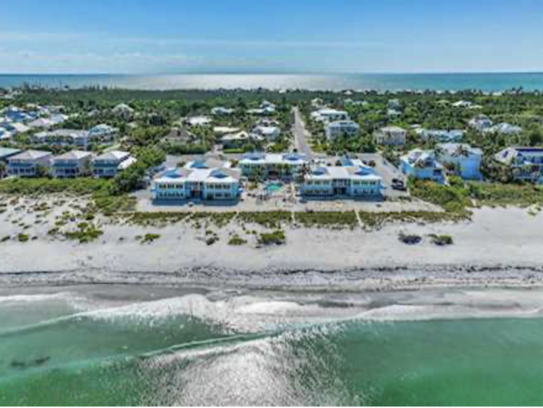 Boca Grande Vacation Rental Town Home Gulf Front Home with Balcony