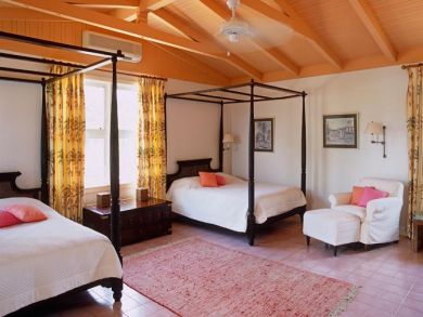 Bedroom 2 with queen beds