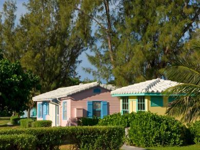 Exterior view of homes