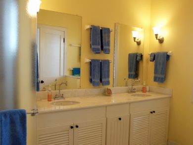 Bathroom with double vanity Bathroom with double vanity