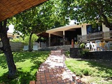 Rear view of property