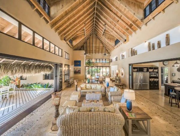 Cabarete Four Bedroom Luxury Beachfront Villa Private Pool