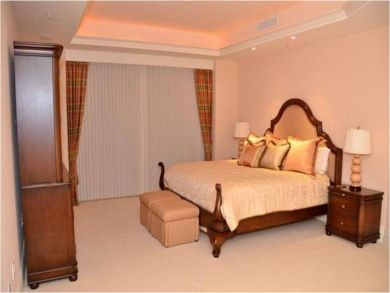 Master bedroom with king bed