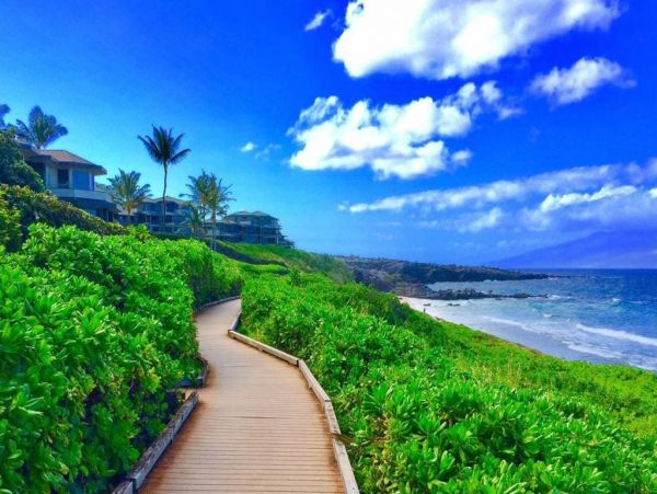 Luxury Maui Oceanfront Luxury Townhome Style Villa Kapalua
