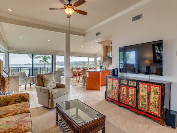Rare Single-Level Unit with Full Ocean Views in Kapalua